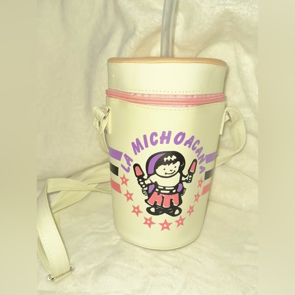 HTF La Michoacana Ice Cream Cup Crossbody Bag - Mexican Paleteria Food Purse